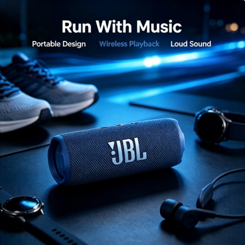 Jbl Speaker Flip 6 - Caixa de Som Bluetooth Sem Fio