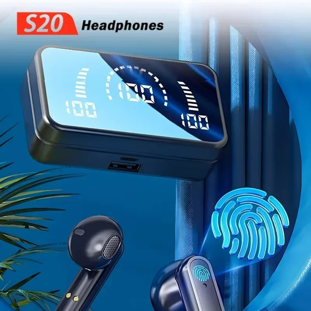 Fones de ouvido QCY TWS S20, f - Wireless Earbuds Tws avaliação e preço