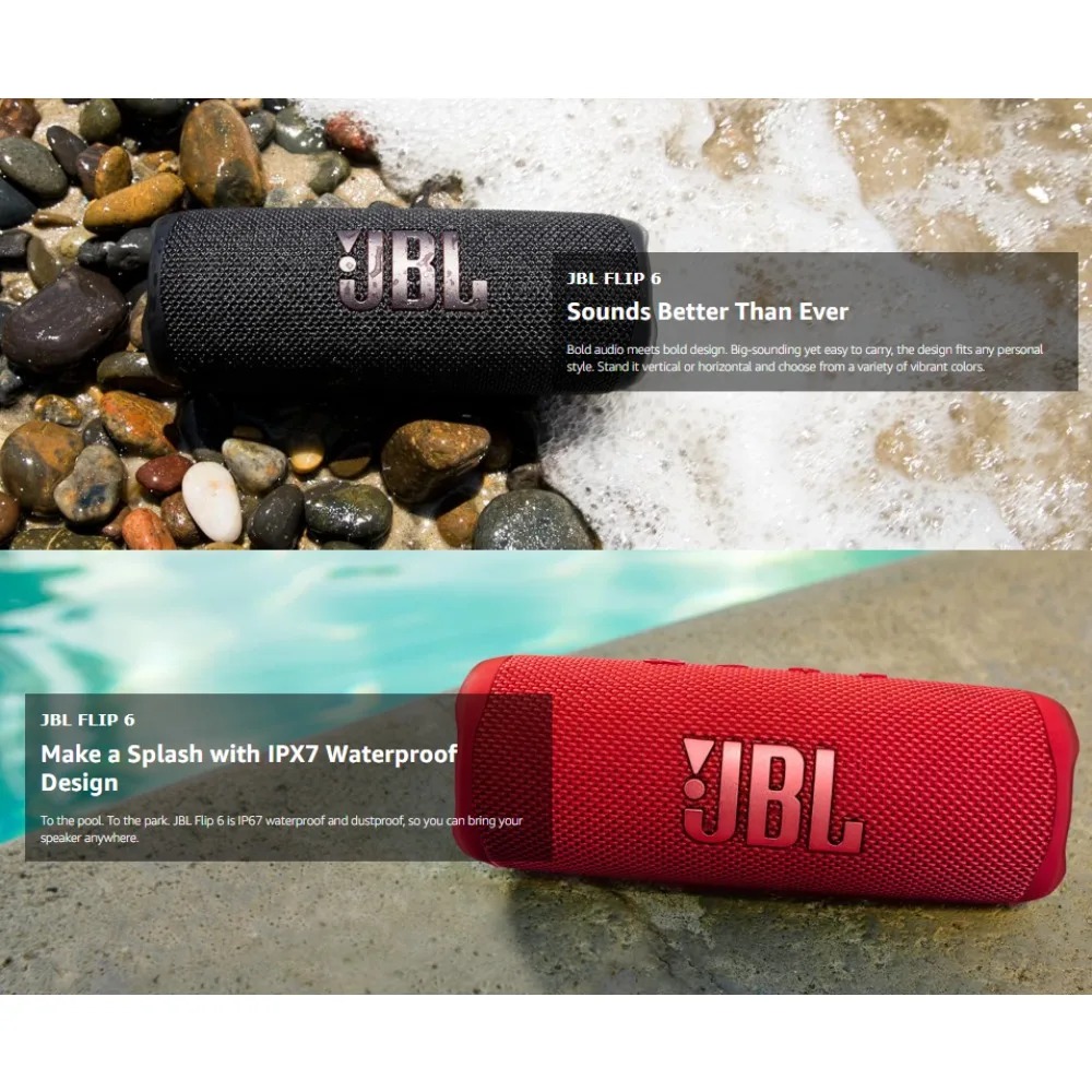 Coluna Bluetooth JBL FLIP6, si - Jbl Speaker Flip 6 avaliação e preço