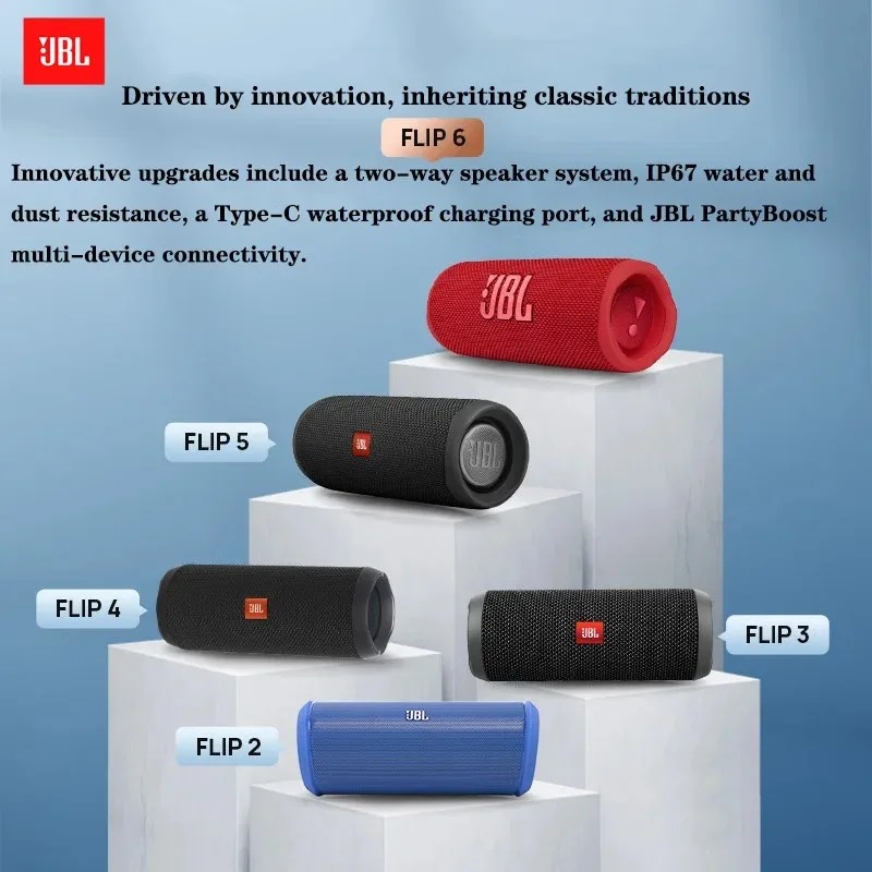 Caixa de Som Sem Fio JBL Flip  - Jbl Speaker Flip 6 avaliação e preço