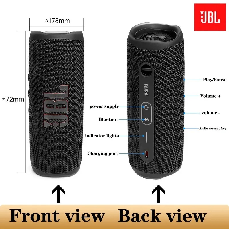 Caixa de Som Sem Fio JBL Flip  - Jbl Speaker Flip 6 avaliação e preço
