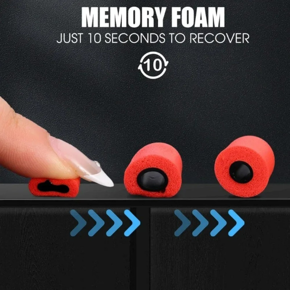 6-1 Par de Pontas de Ouvido de - Earphone Foam Tip avaliação e preço