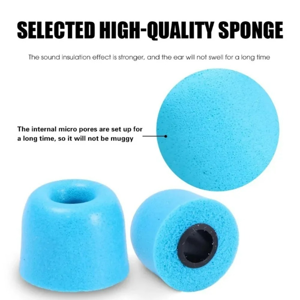 6-1 Par de Pontas de Ouvido de - Earphone Foam Tip avaliação e preço