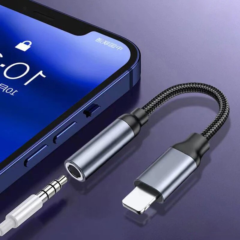 Cabo aux de 8 pinos para 3.5mm - Earphone Splitter Jack avaliação e preço