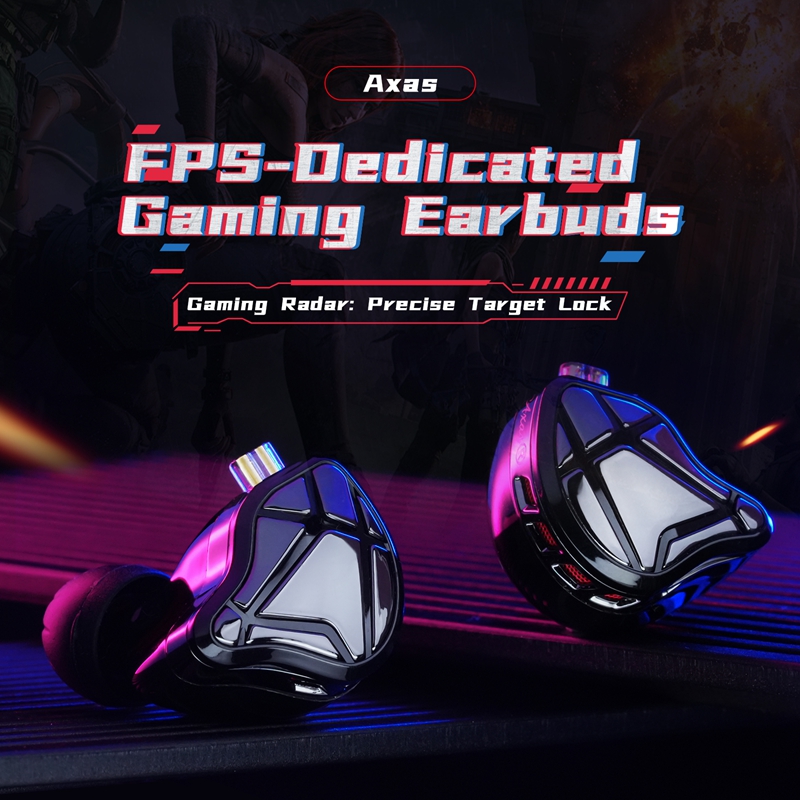    Fones de Ouvido KZ Axas FP - Audiophile Headphone Wired avaliação e preço
